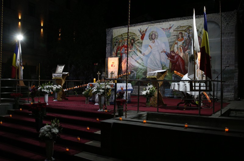 Altarul Bisericii Sfântul Anton, din Centrul Vechi