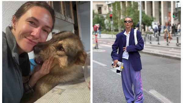 Adela Popescu si patrupedul Dogman