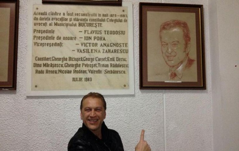 Tatăl lui Flavius Teodosiu, saxofonistul lui Joe Cocker, are o placă memorială în Bucureşti