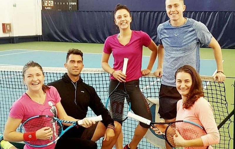 Niculescu, Dulgheru, Cristian și Tecău s-au dat în spectacol la Centrul Național de Tenis / GALERIE FOTO