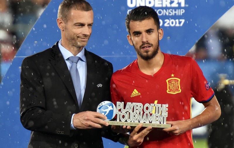 Spaniolul Dani Ceballos a fost ales cel mai bun jucător al Campionatului European U21