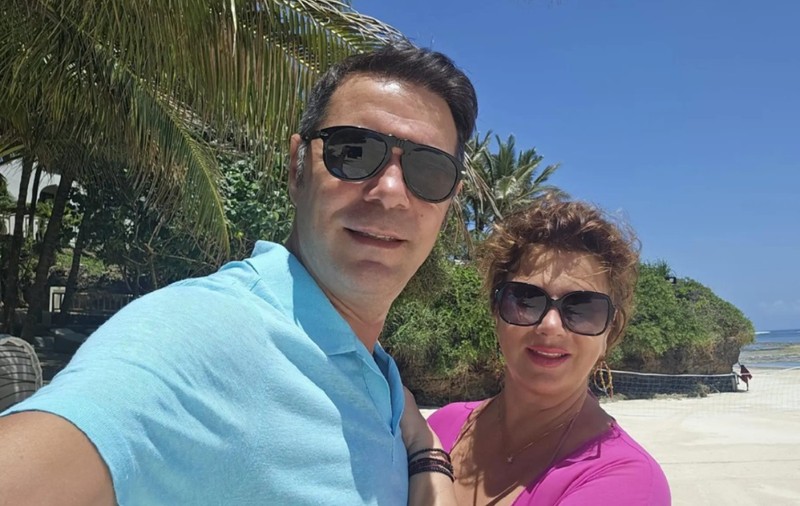 Imagini din vacanța Mihaelei Borcea în Kenya. A apărut în costum de baie, la plajă, alături de Sorin Rap