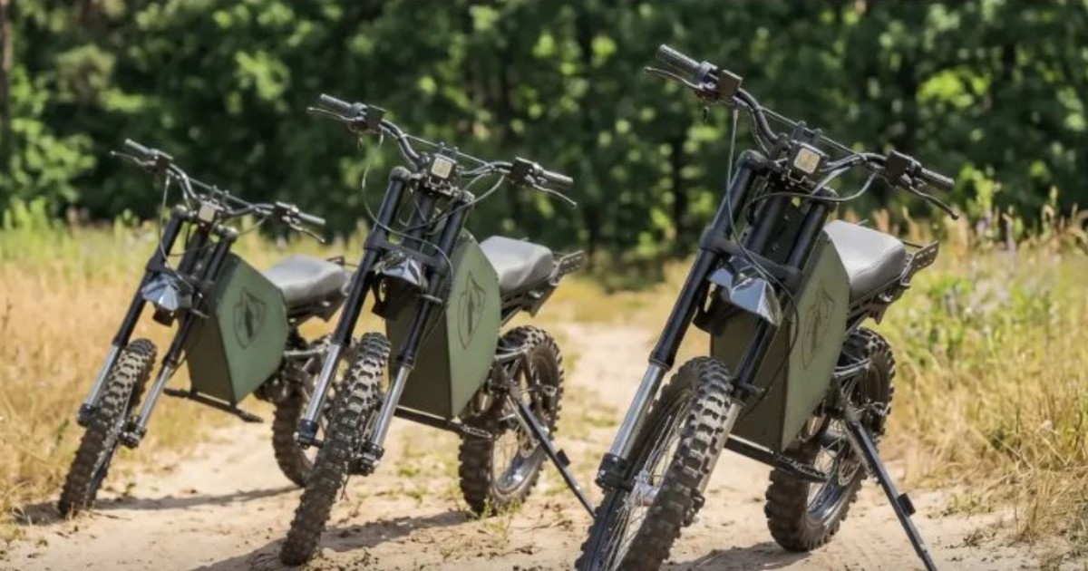 Motocicletele Wolfstorm, folosite de ucraineni pe câmpul de luptă Captură X @EuromaidanPress