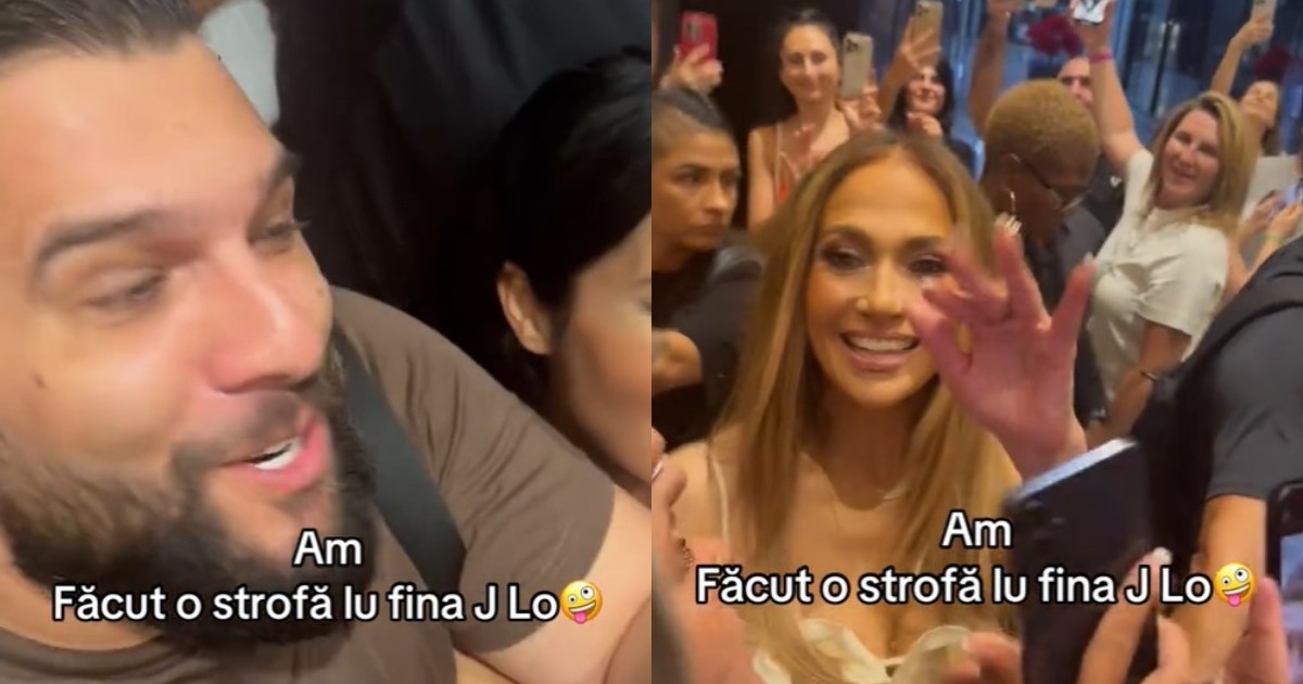 Tzancă Uraganu i-a cântat lui Jennifer Lopez