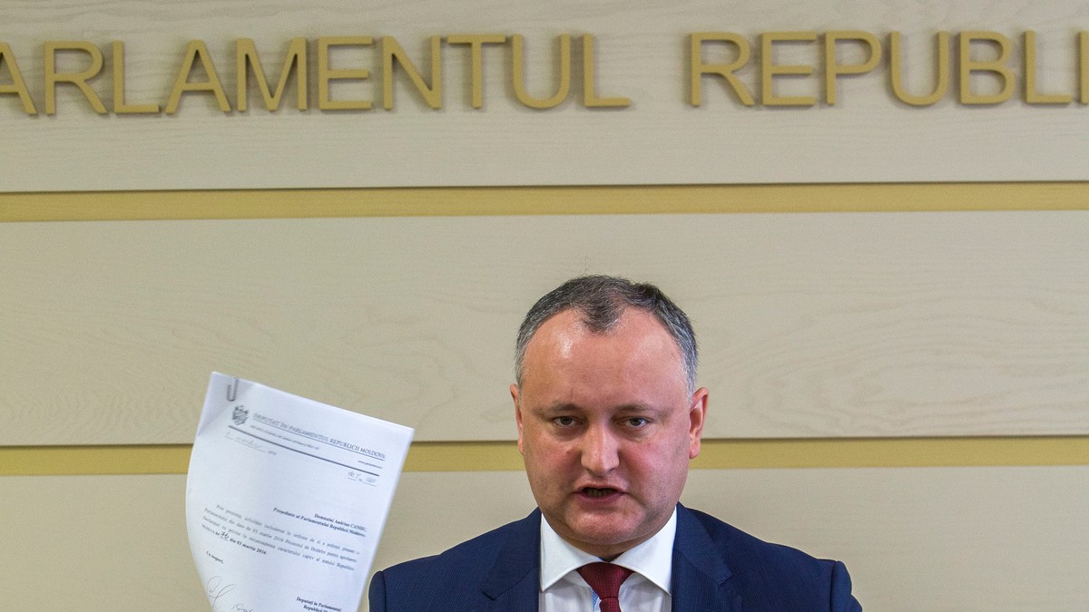 Igor Dodon este noul președinte al Republicii Moldova