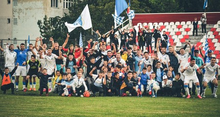 Bucuria de după victoria cu Sporting Juniorul Vaslui