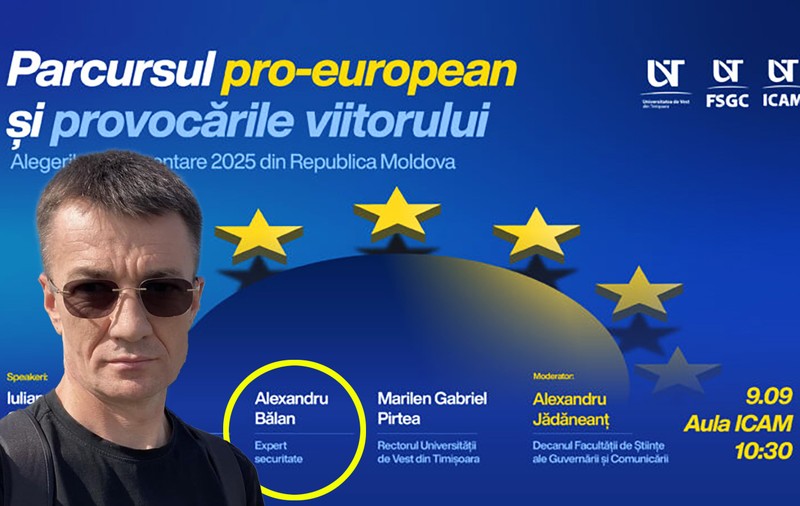 Cum a ajuns Alexandru Bălan, reținut pentru spionaj în favoarea KGB, invitat la conferința pro-Europa din Timișoara: „În baza notorietății”