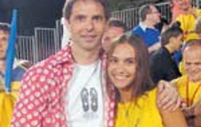 Dan Negru s-a intalnit cu fiica presedintelui Ucrainei