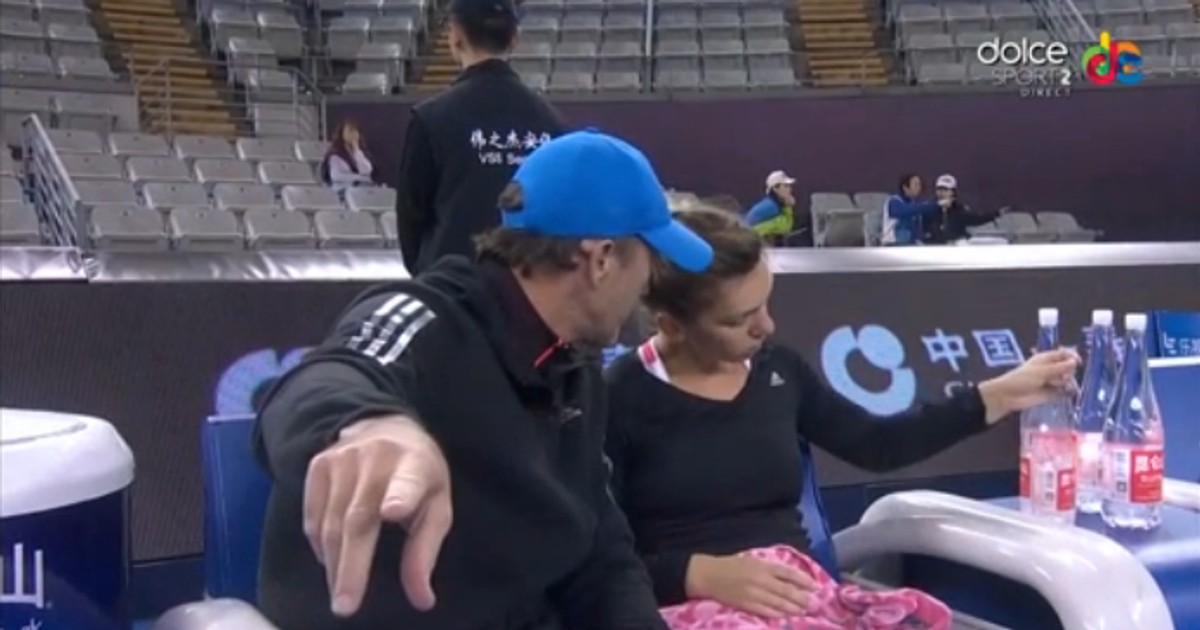 Darren Cahill a vorbit despre incidentul cu Simona Halep de la Miami: ”Gestul meu a ajutat-o!”