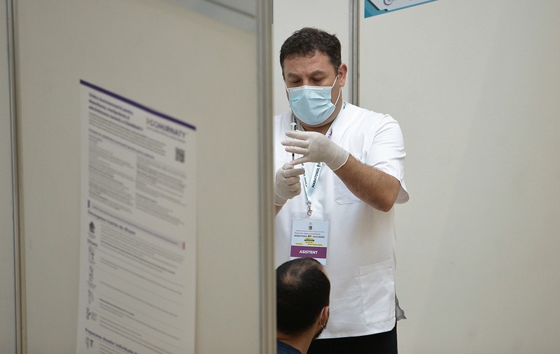 Aproape 55.700 de români s-au vaccinat anti-COVID-19 în ultimele 24 de ore