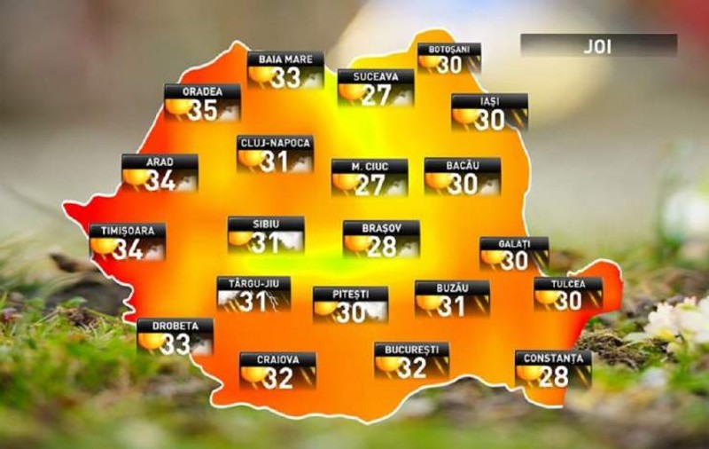 Prognoza meteo pentru 30 august. Meteorologii anunţă caniculă