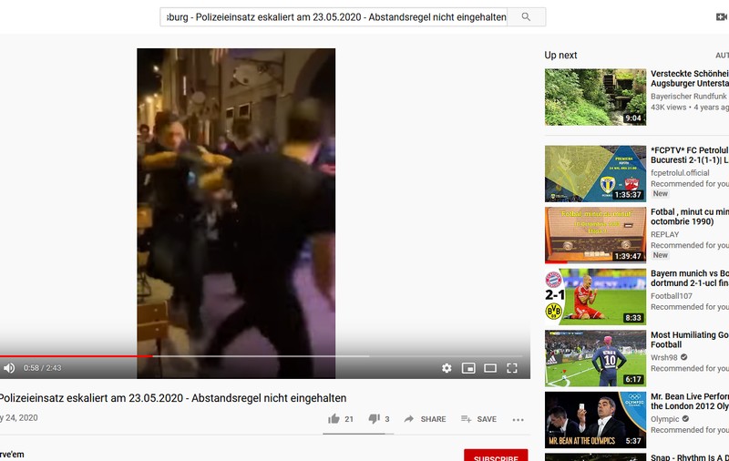 VIDEO | Patru polițiști răniți în Germania, după o bătaie cu proprietarii și clienții unui bar din Augsburg