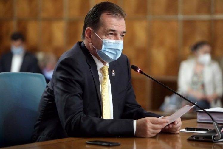 Premierul Ludovic Orban. Foto: Guvernul României