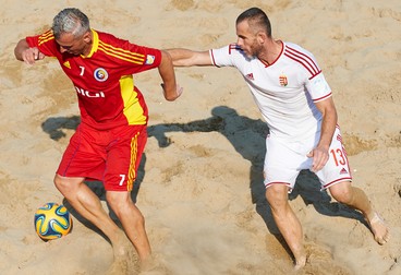 Nationala României de fotbal pe plajă merge ceas la Jesolo
