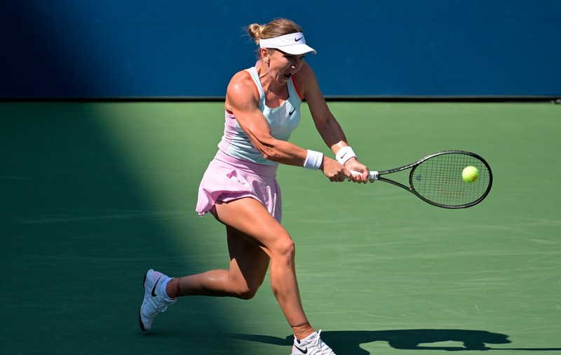 Simona Halep, eliminată în primul tur la US Open de debutanta Daria Snigur