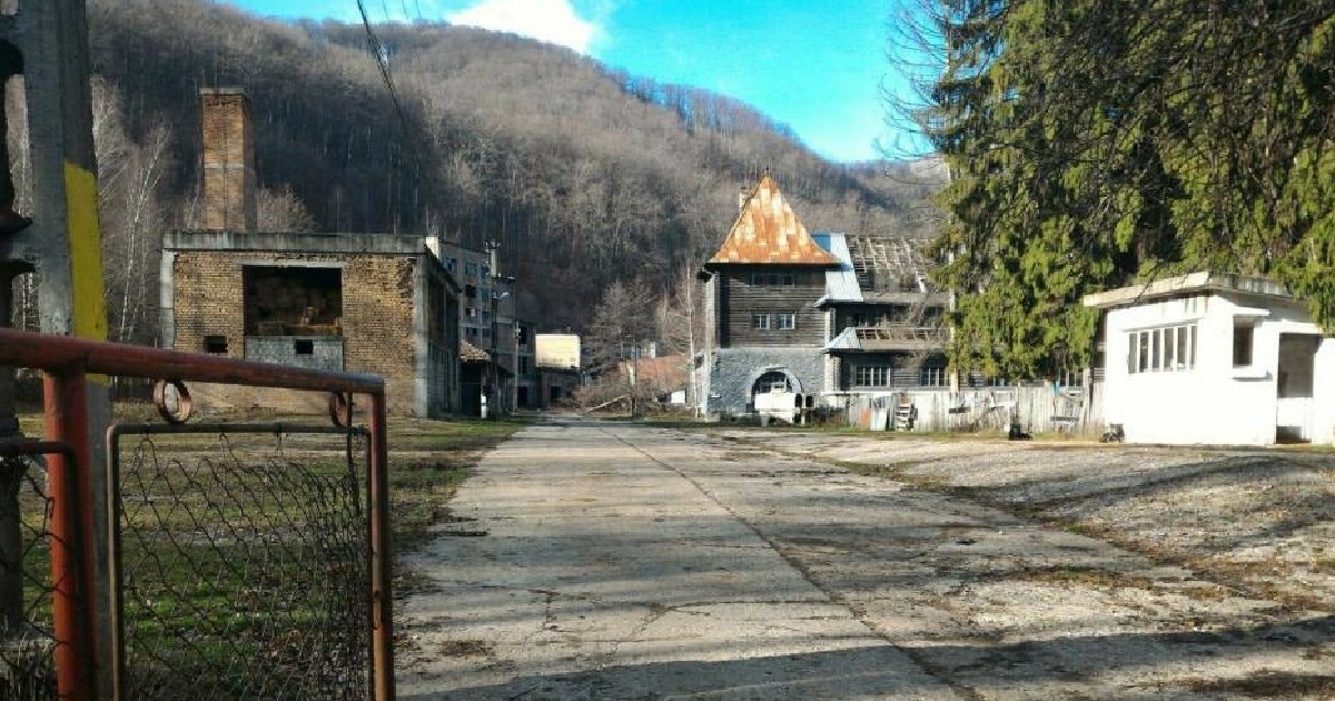 Mina de grafit de la Baia de Fier, din județul Gorj,
