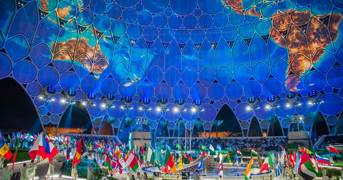Ceremonia de deschidere a expoziției Dubaï 2020 à Dubaï, 30 septembrie 2021
