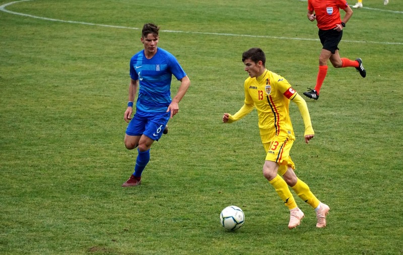 Tricolorii U19 au pierdut partida cu Grecia. Șanse mici de calificare la EURO 2019 | VIDEO