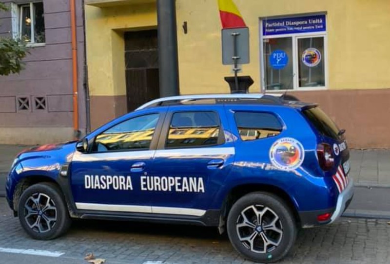„Diaspora Europeană”, brațul civic al partidului | Foto: pagina de Facebook a PDU