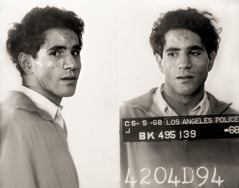 Sirhan Sirhan, după crima din 1968