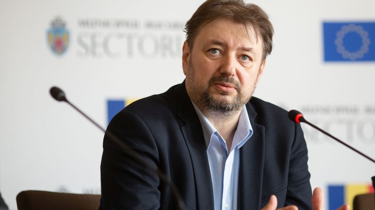 Cristian Pirvulescu participa la conferinta de presa sustinuta de primarul Sectorului 1, Dan Tudorache, luni, 3 februarie 2020. Inquam Photos / Ilona Andrei