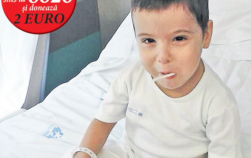 Haideți să-l mai ajutăm pe Edi! Băiatul cu transplant de rinichi trebuie să rămână în Spania până la vară