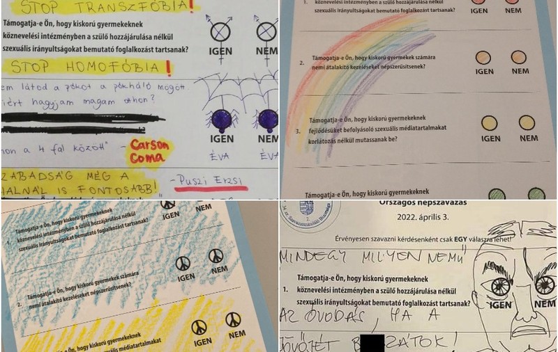 Singura înfrângere a lui Orban: referendumul criticat pentru homofobie este invalid. Alegătorii maghiari au scris mesaje de protest pe buletine