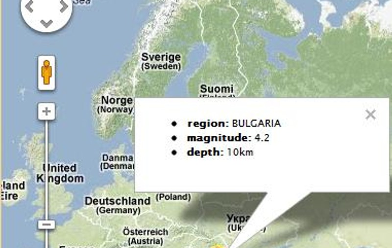 Bulgaria, scuturată de un cutremur de 4,2 grade