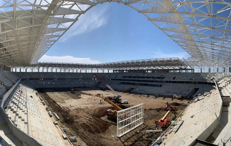 Noile arene prind viață! Se lucrează intens la cele trei stadioane pentru Euro 2020