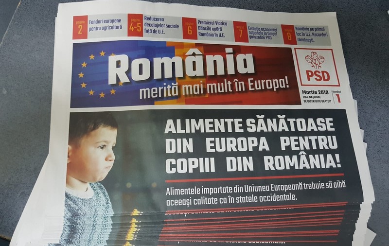 PSD a încheiat cu Poşta un contract de 194.000 de euro pentru a livra materiale de campanie. PNL vrea să dea în judecată compania