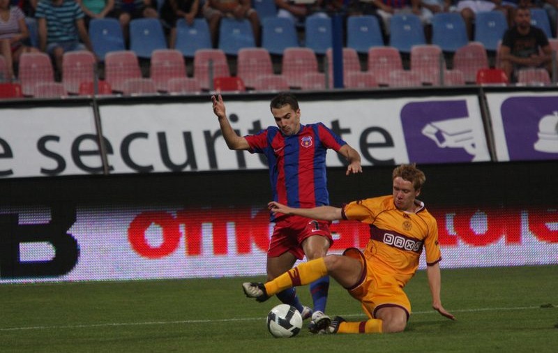 Fotbal spectacol în Ghencea, Steaua - Motherwell, 3-0