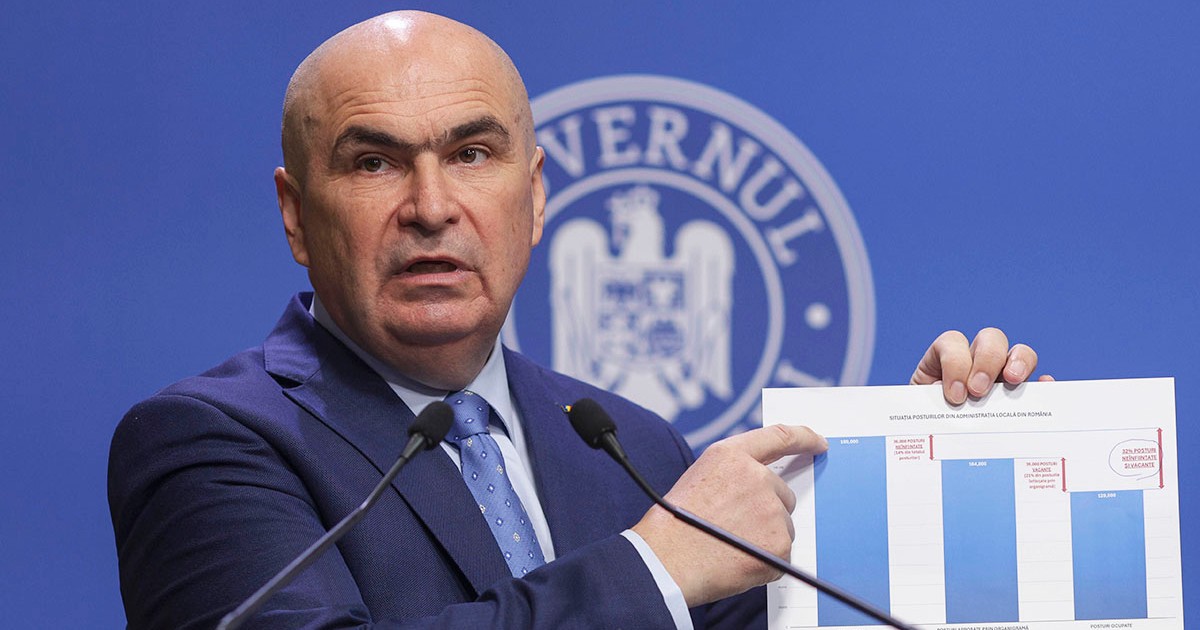 Ilie Bolojan arată situația posturilor din administrația locală din România