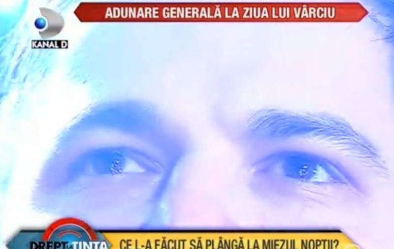 Chef de chef la ziua lui Vârciu. Sărbătoritul a plâns în faţa tuturor! Vezi motivul! | FOTO