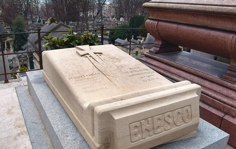 Mormântul lui George Enescu din Paris a fost abandonat și lăsat în paragină. Nu apare nici pe harta personalităților
