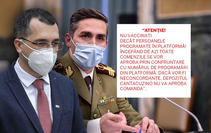 INVESTIGAȚIE. Cifrele oficiale de la STS arată că 5.000 de oameni pe zi, din 35.000, sunt vaccinați în afara platformei. DSP a avertizat să se oprească