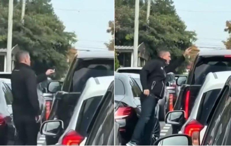 Un șofer din București l-a salvat pe unul cu Range Rover de o amendă și i-a oferit o lecție usturătoare, la semafor