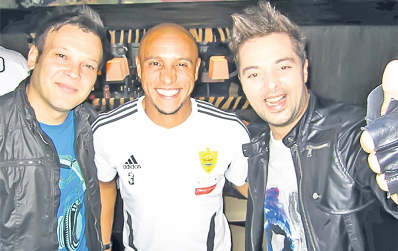 Fly Project a cântat pentru Roberto Carlos