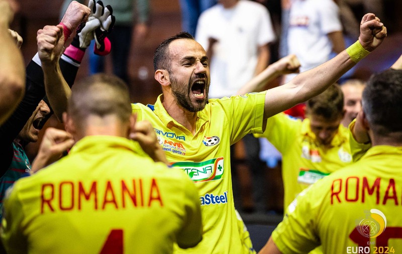 România a bătut Kazahstanul, la penalty-uri, și s-a calificat în finala Campionatului European de minifotbal
