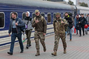În gara din Odesa mai ajung doar două-trei trenuri pe zi