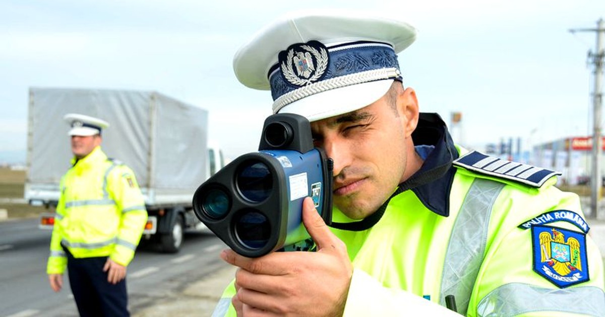 Radar pistol al Poliției Rutiere