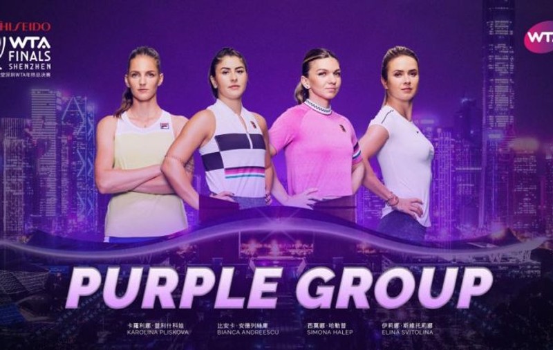 Primul duel al Simonei Halep cu Bianca Andreescu! Cele două tenismene se înfruntă la Turneul Campioanelor