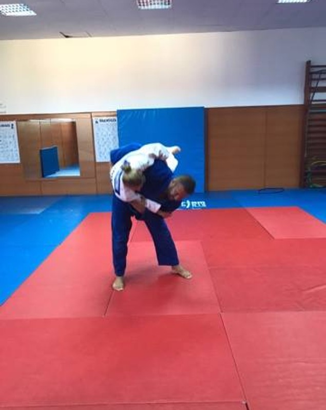 Alina Dumitru oferă lecții de judo pentru șefii din sportul românesc | FOTO