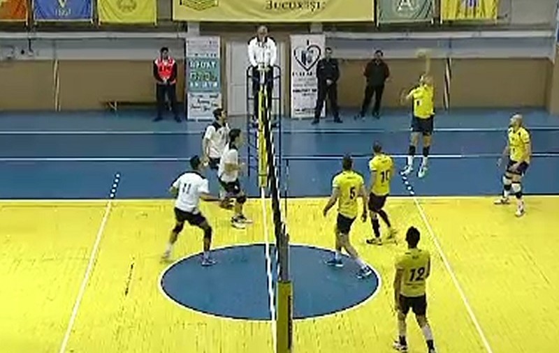 Volei / CSM București - VM Zalău 1-3. Oaspeții, o singură înfrângere în tur