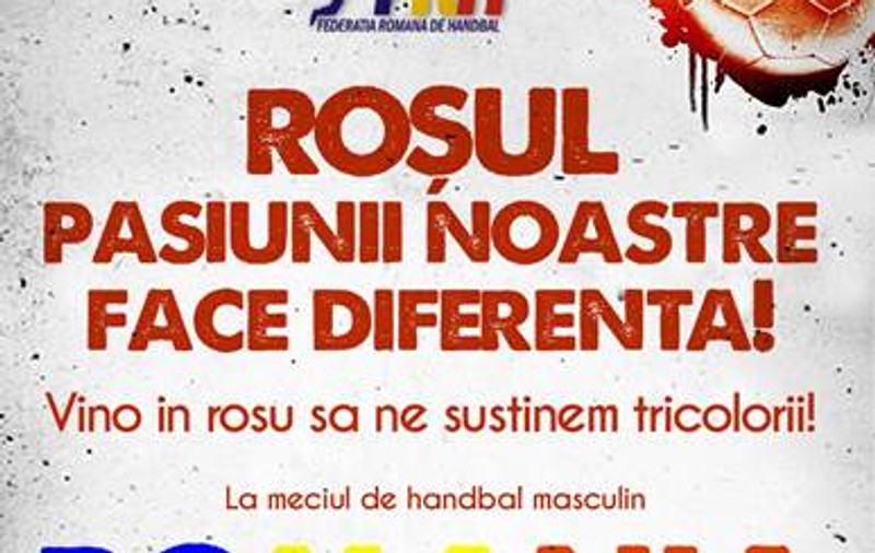 Campanie inedită de susţinere a handbaliştilor români înainte de meciul cu Suedia: "Schimbă-ţi poza de profil!""