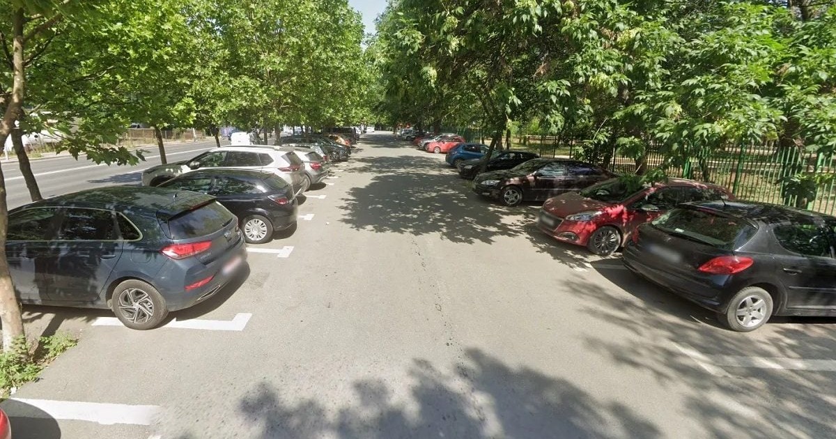 Parcarea din Parcul Pantelimon unde a avut loc accidentul mortal din 28 iulie. Foto: Google Maps