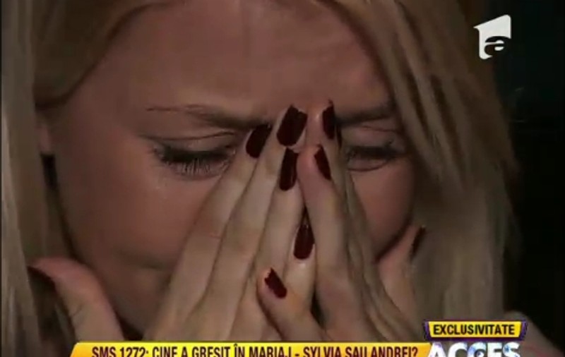 Sylvia a vorbit în lacrimi despre despărţirea de soţul ei, Andrei | FOTO
