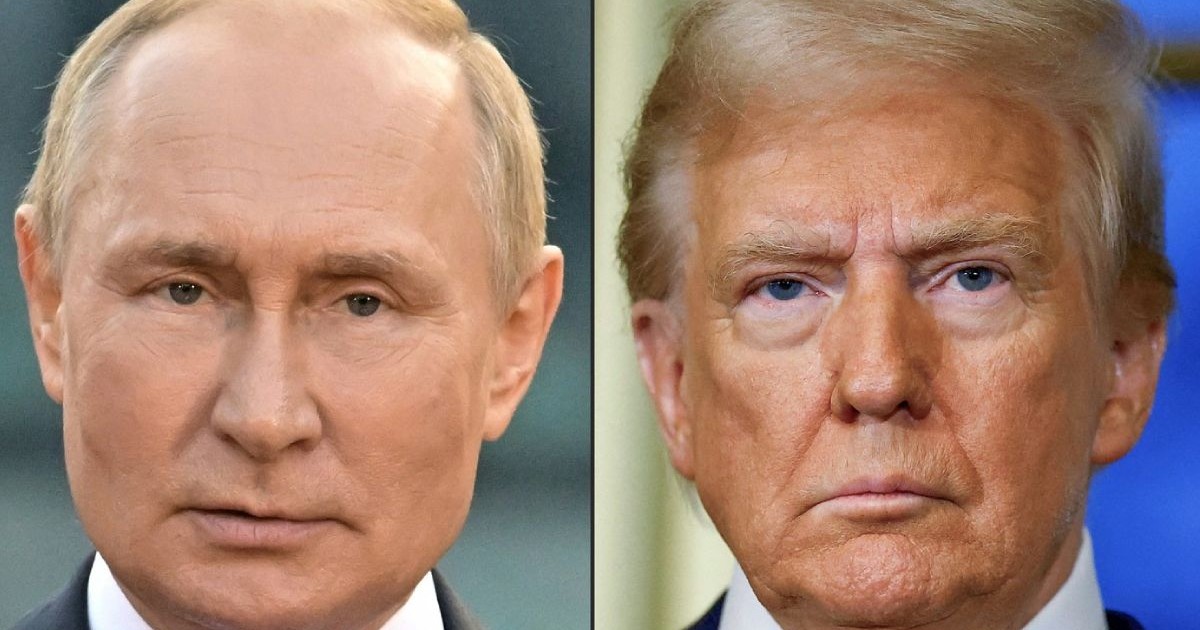 Colaj Vladimir Putin, stanga, Donald Trump, dreapta