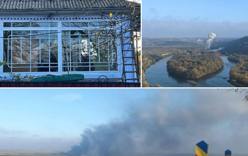 O rachetă rusească, doborâtă de sistemul antiaerian al Ucrainei, a căzut aproape de o localitate din Republica Moldova - VIDEO