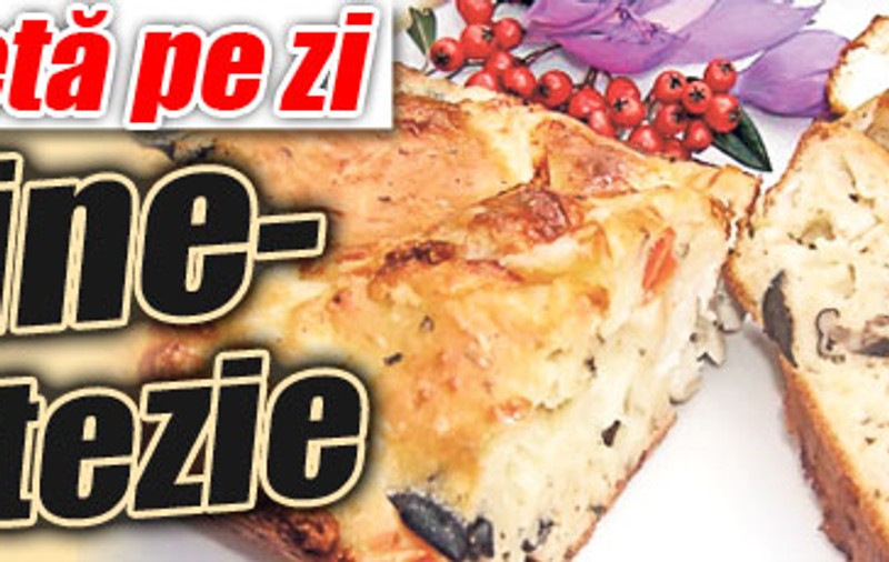 O reţetă pe zi / Pâine-fantezie