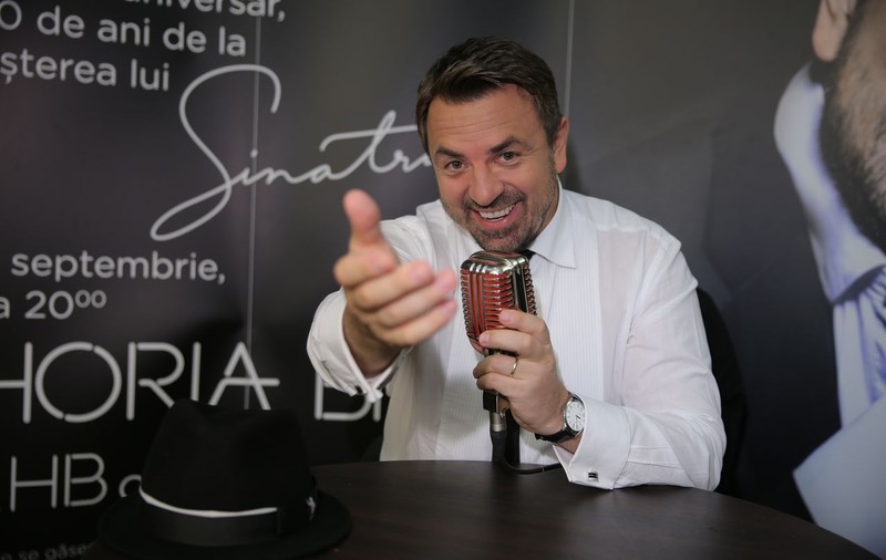 Horia Brenciu susține încă un concert în memoria lui Frank Sinatra, pe 27 septembrie
